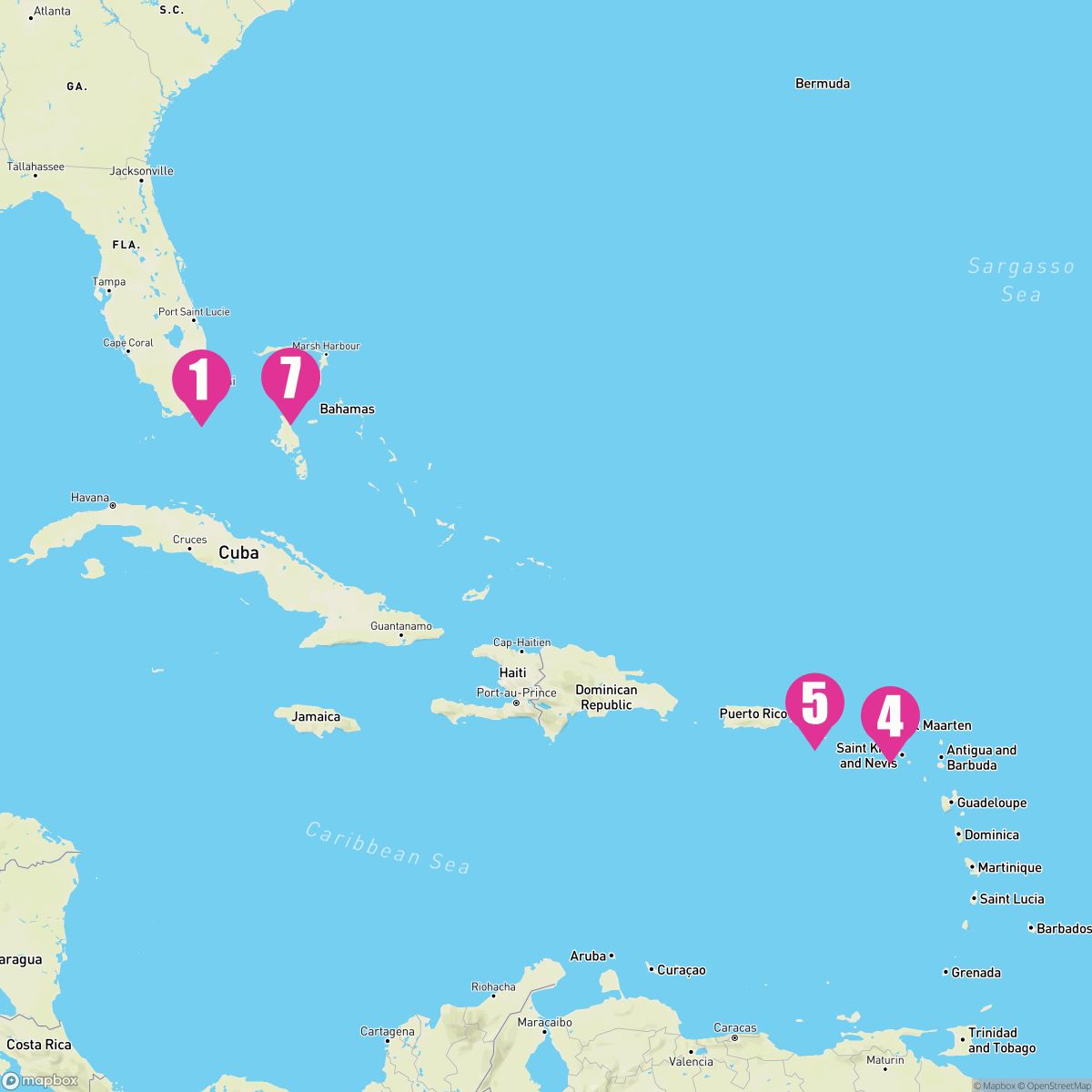 7 Night Eastern Caribbean & Perfect Day (Miami Roundtrip)