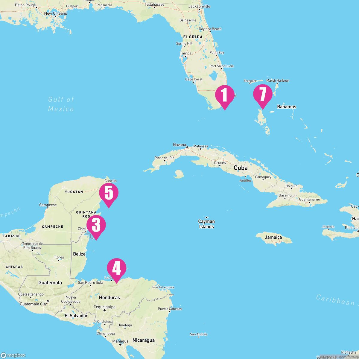 7 Night Western Caribbean & Perfect Day (Miami Roundtrip)