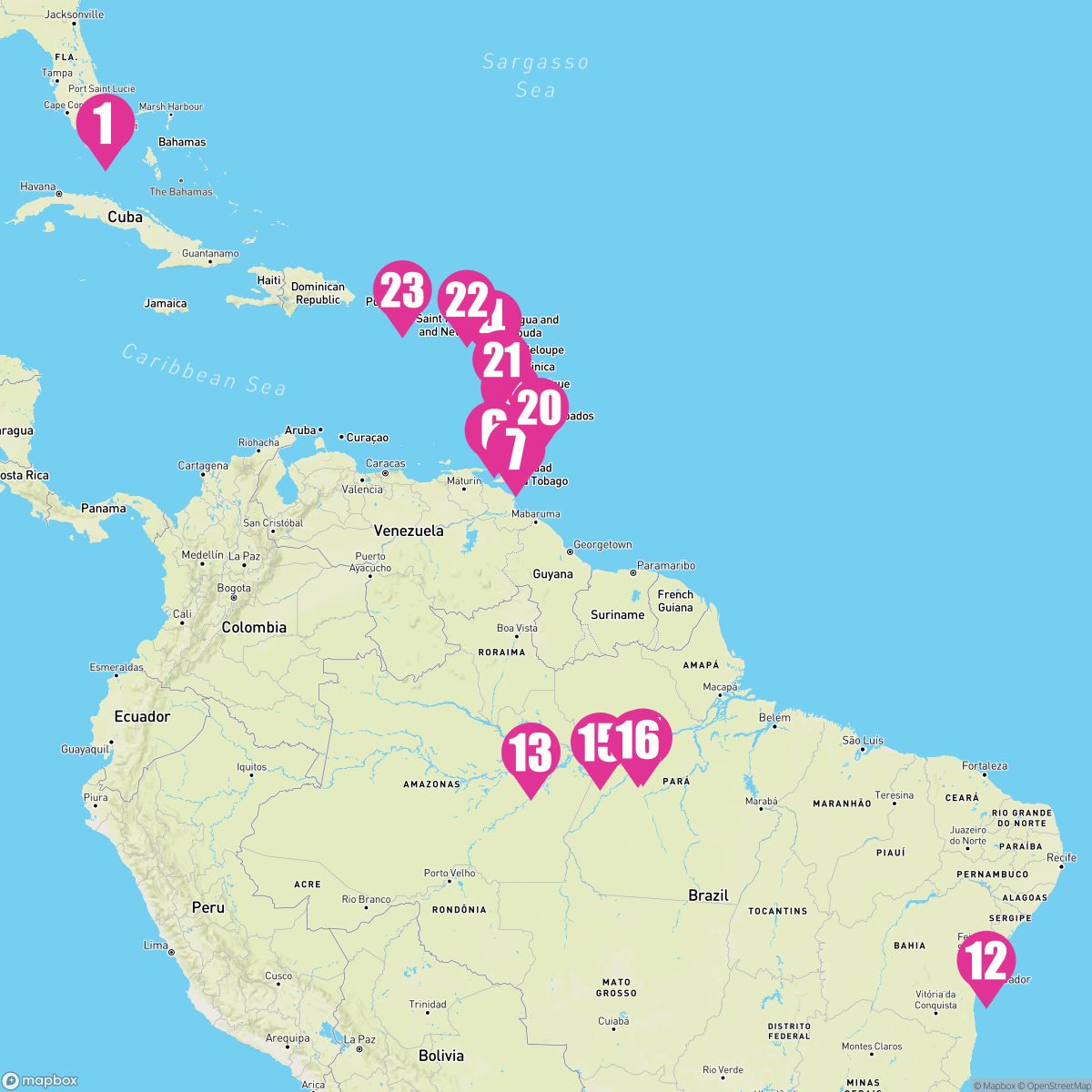 25 Night Call Of The Amazon (Miami Roundtrip)