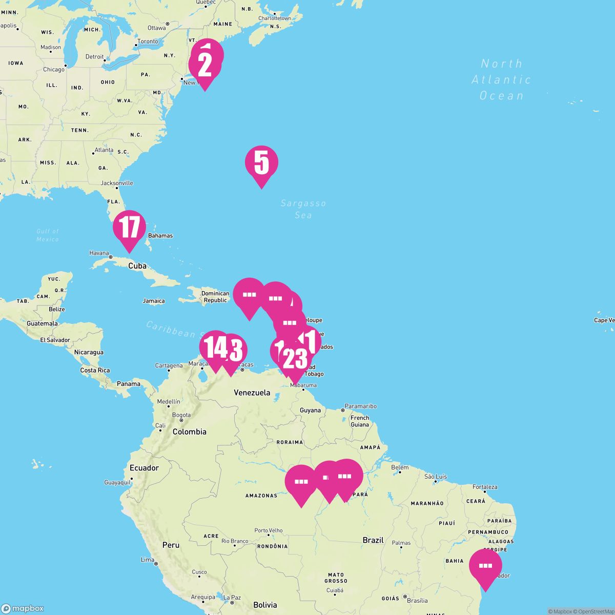 41 Night Caribbean & Amazon Icons (Boston To Miami)