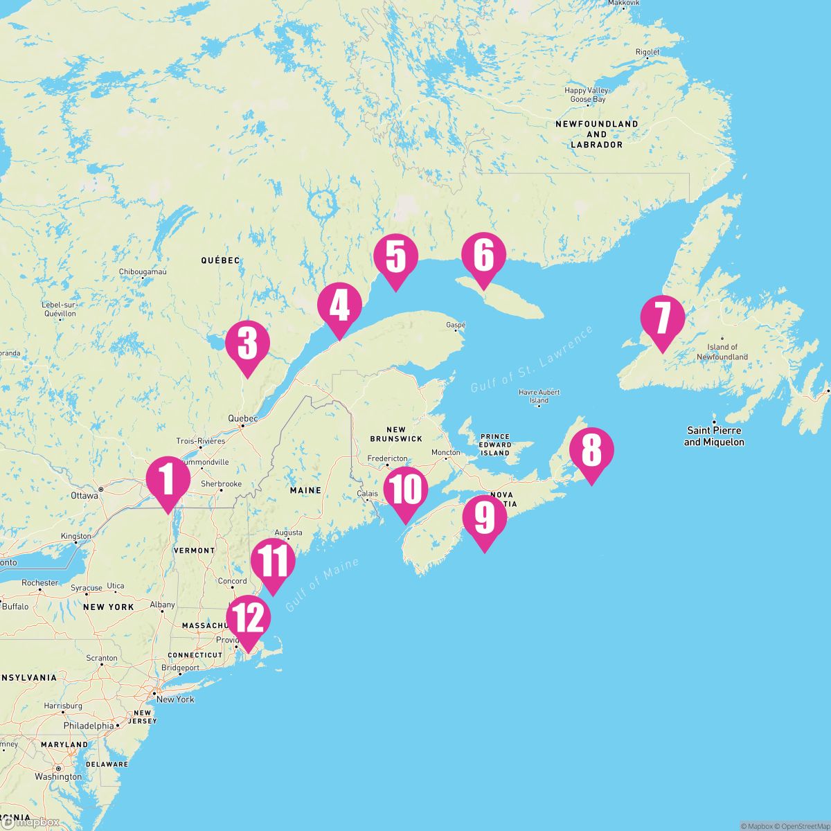 11 Night Fall Tableau (Montreal To Boston)