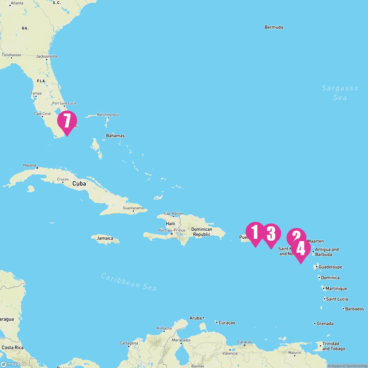7 Night Southern Caribbean (San Juan Roundtrip)