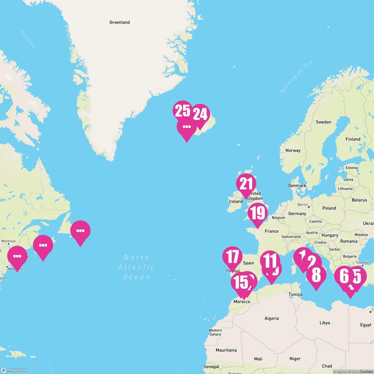 33 Night Mediterranean Iceland & British Isles Grand Adventure (Rome To Boston)