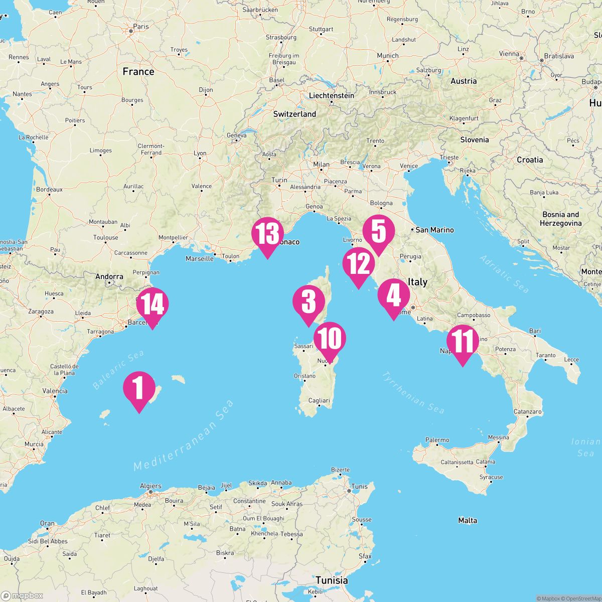 Highlights Of The Mediterranean followed by Cosmop