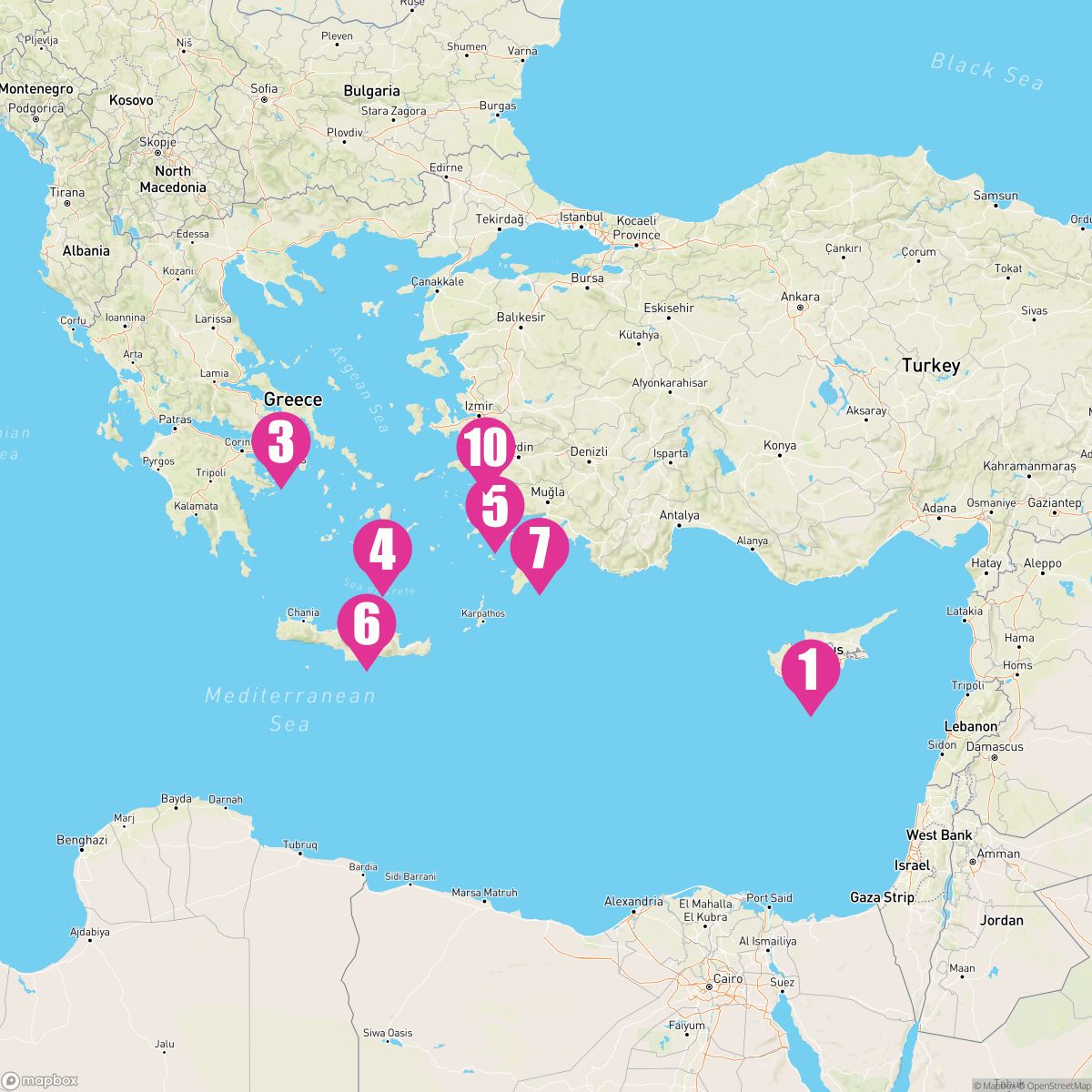 Grecian Discovery followed by Aegean Gems