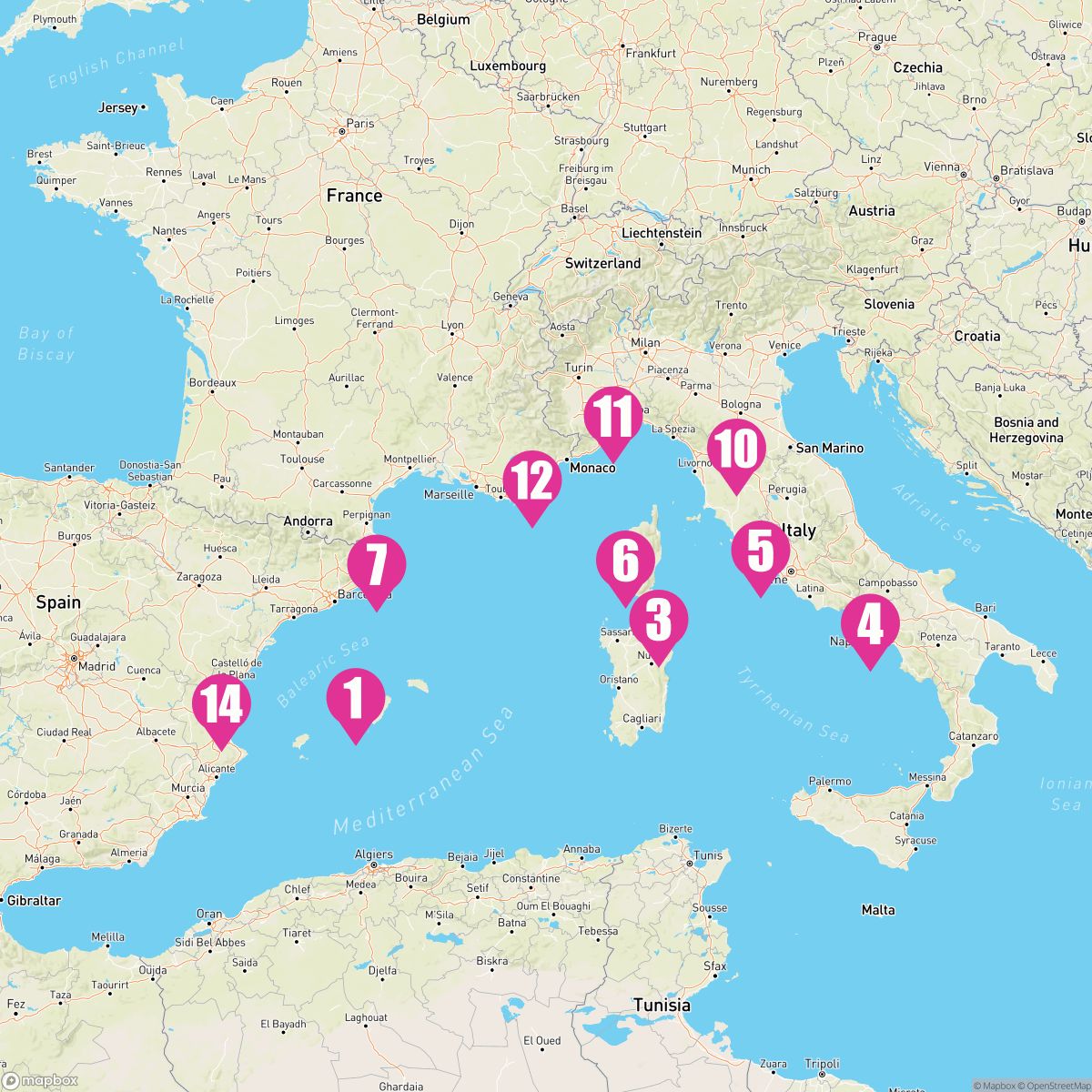 Treasures Of The Med/ Mediterranean Medley