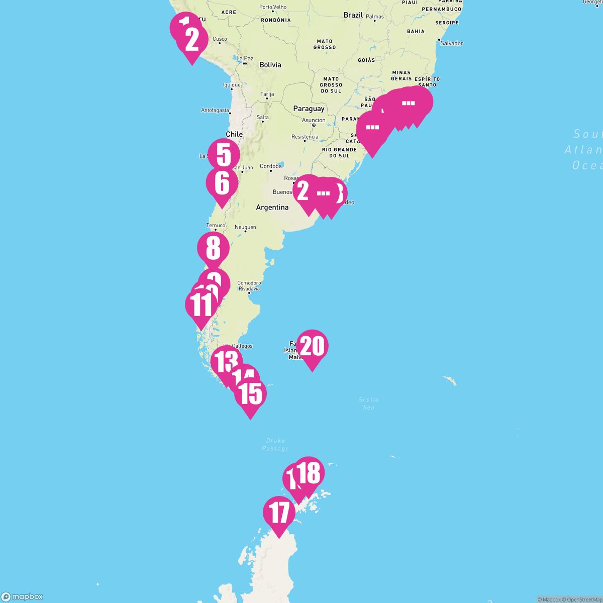 36 Night Captivating South America (Lima To Rio De Janeiro)