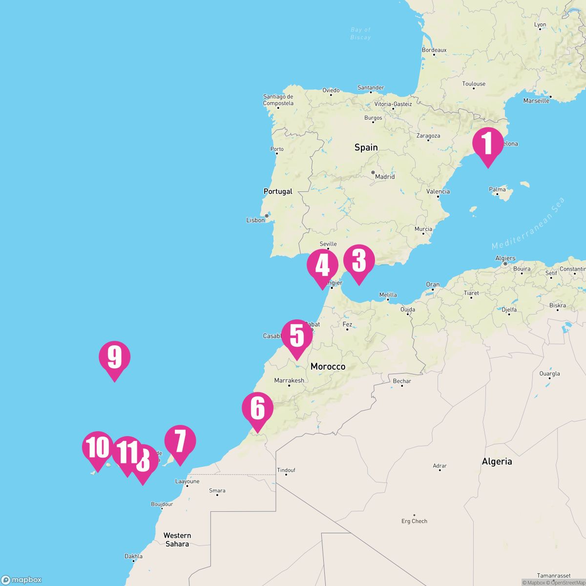 10 Night Canary Islands Inspiration (Barcelona To Santa Cruz De Tenerife)