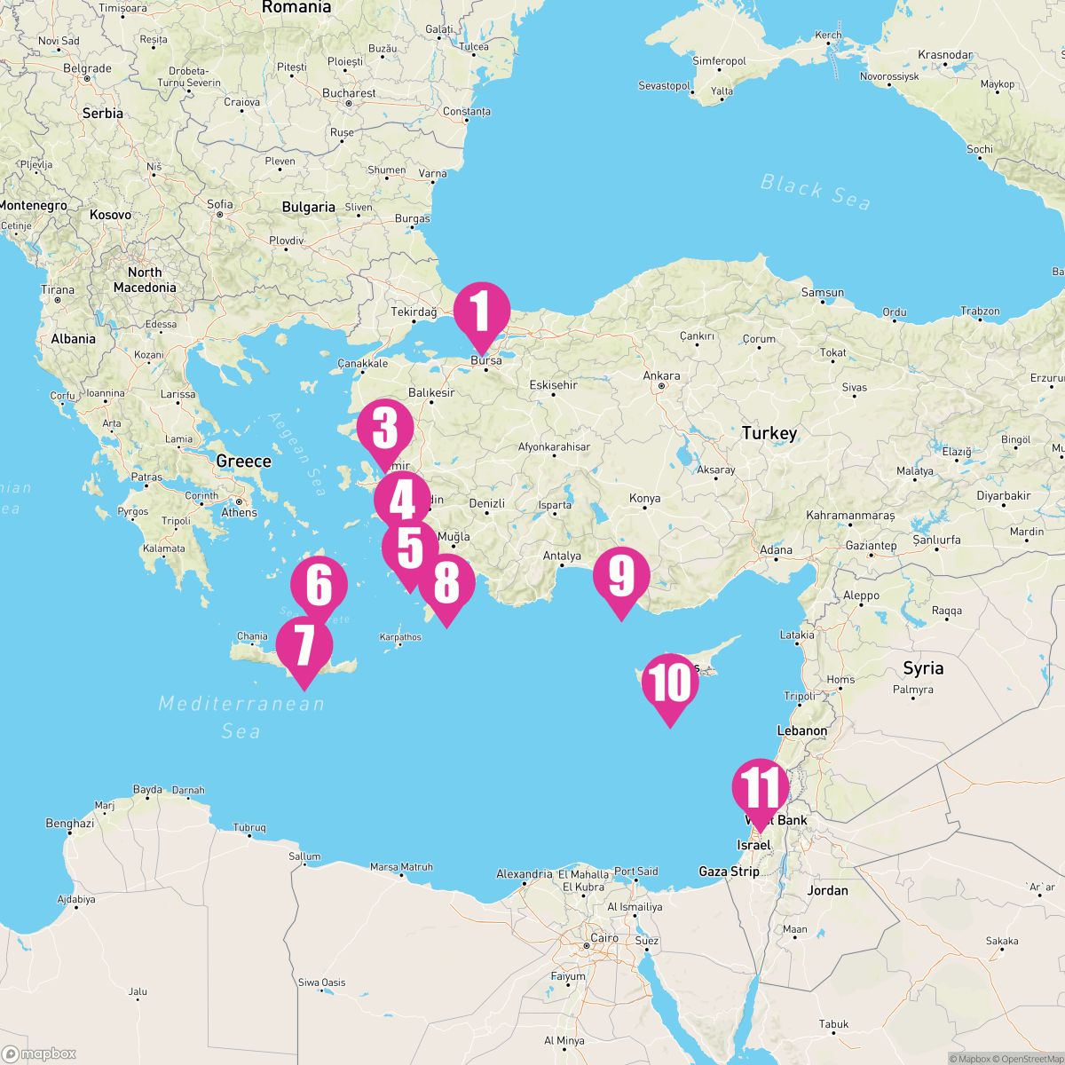 11 Night Havens & Holy Lands (Istanbul To Jerusalem)