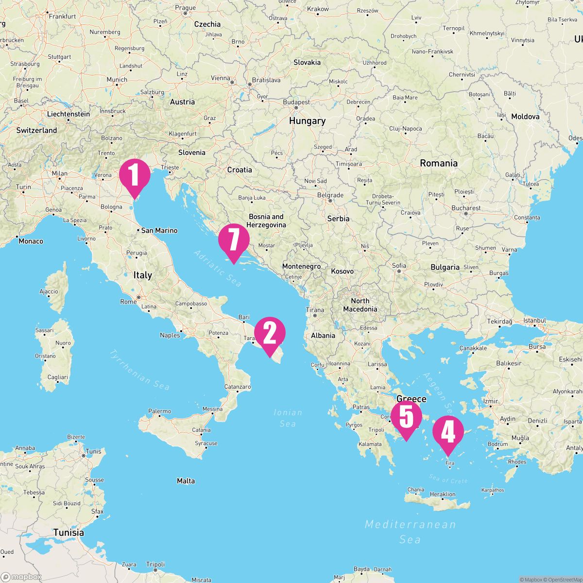 7 Night Eastern Mediterranean (Venice-Marghera Roundtrip)
