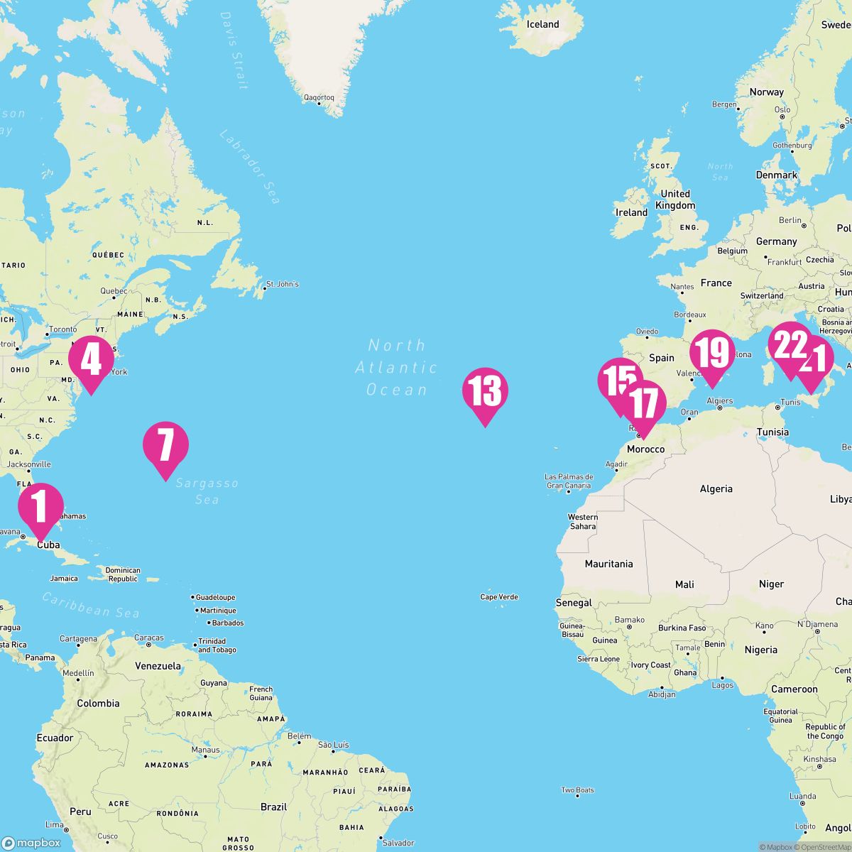 21 Night Msc Grand Voyages (Miami To Rome)