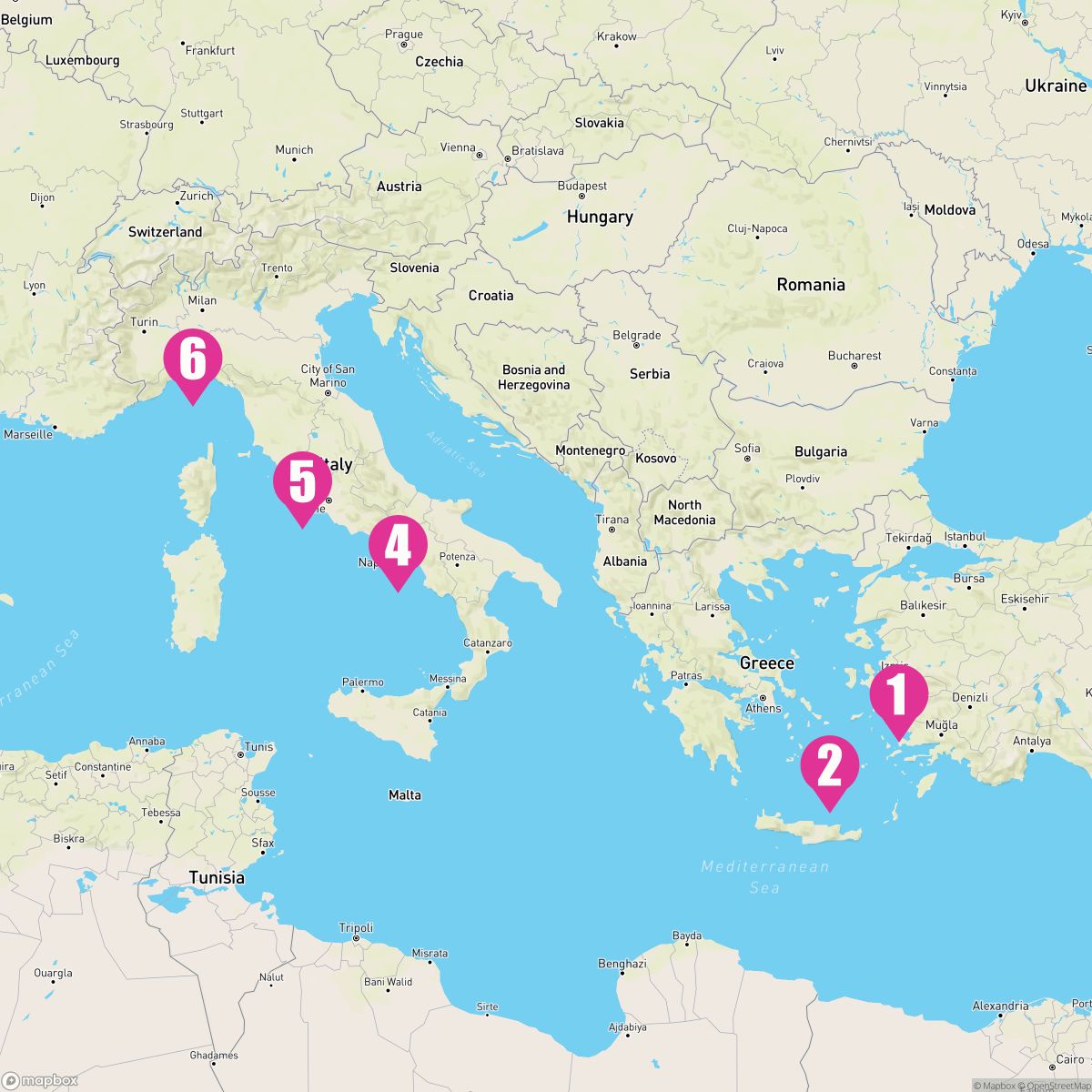 5 Night Mediterranean (Kusadasi To Genoa)