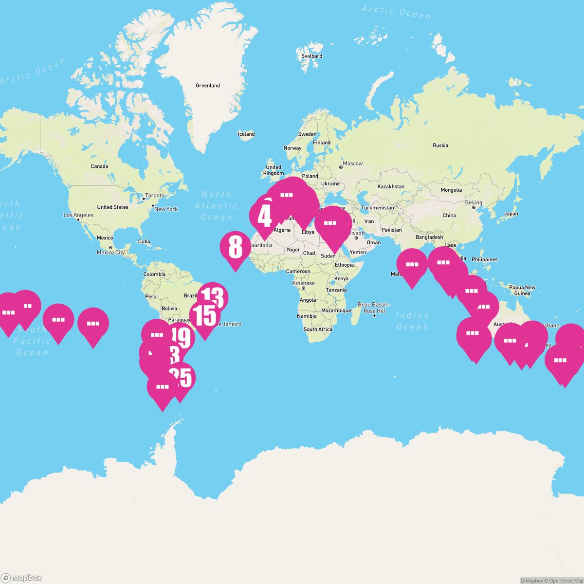 116 Night World Voyage (Barcelona Roundtrip)