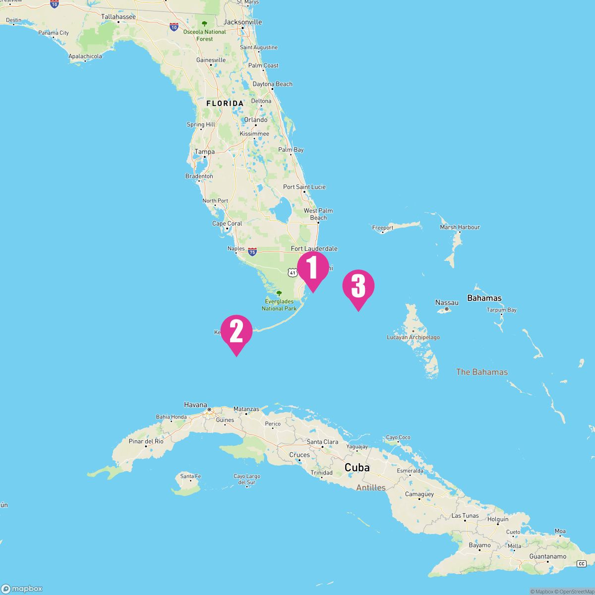 3 Night Florida & The Bahamas (Miami Roundtrip)