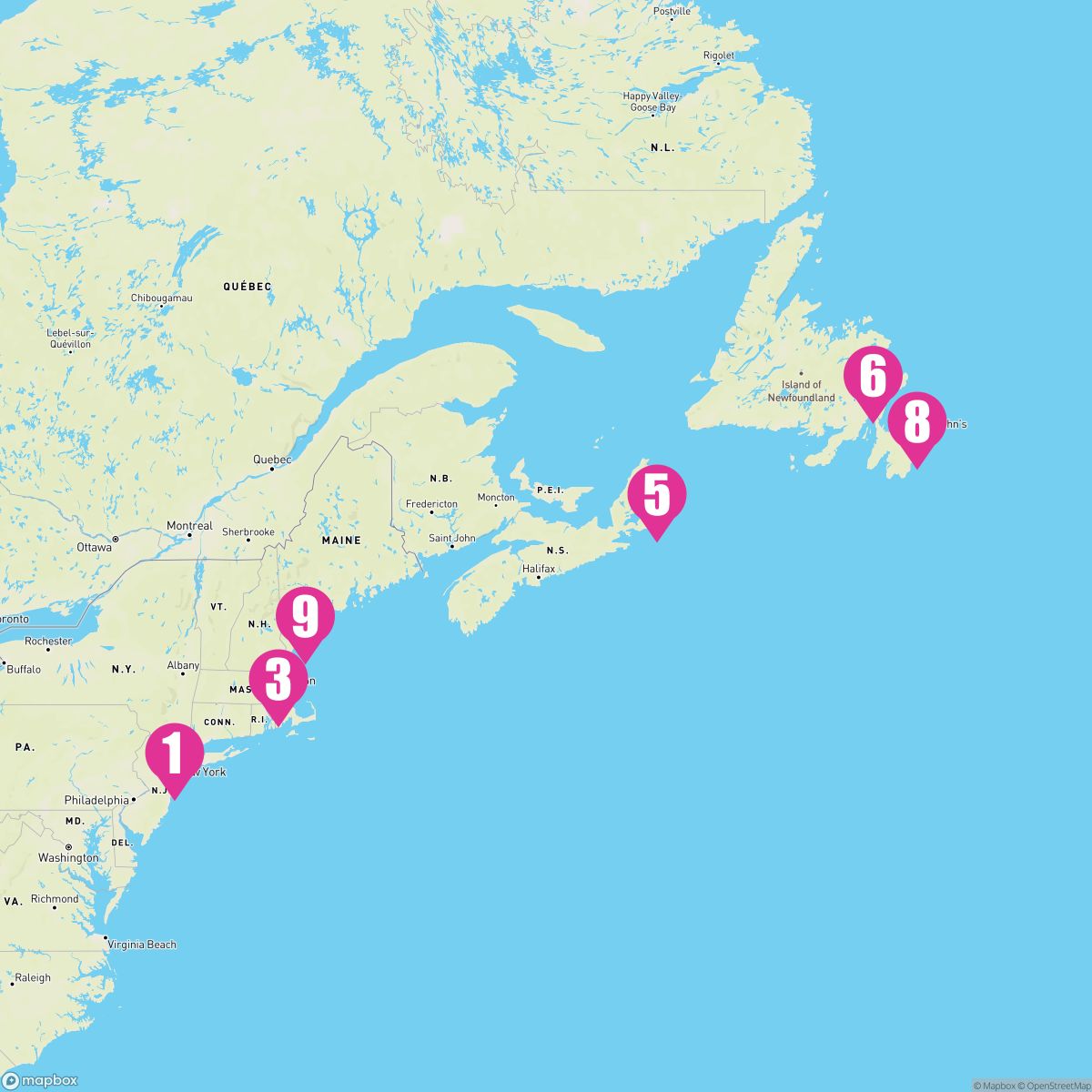 10 Night Canada & New England (New York Roundtrip)
