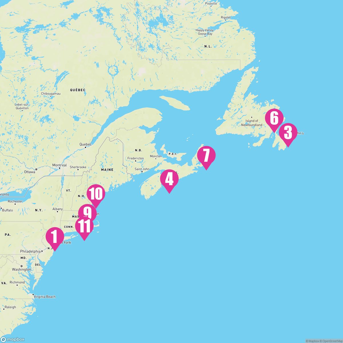 11 Night Canada & New England (New York Roundtrip)