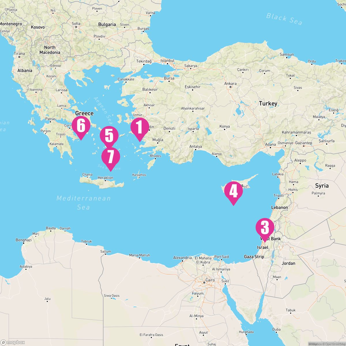 7 Night Western Mediterranean (Genoa Roundtrip)