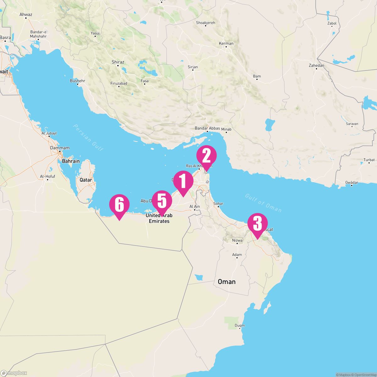 7 Night Arabian Peninsula (Dubai Roundtrip)