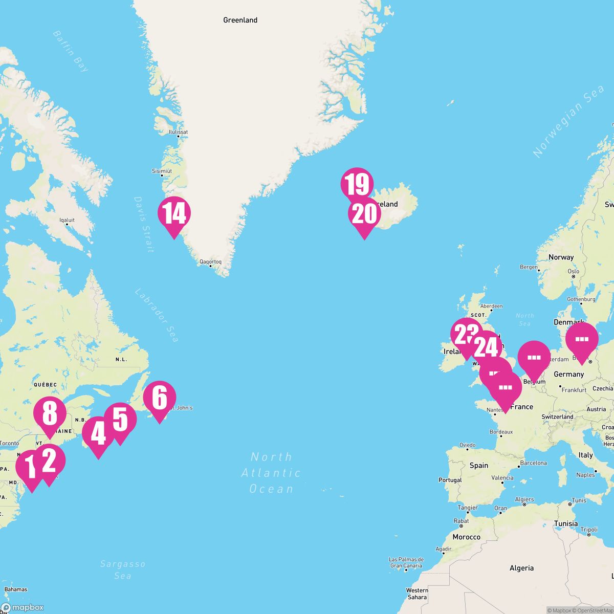 31 Night Msc World Voyage (New York To Warnemunde)