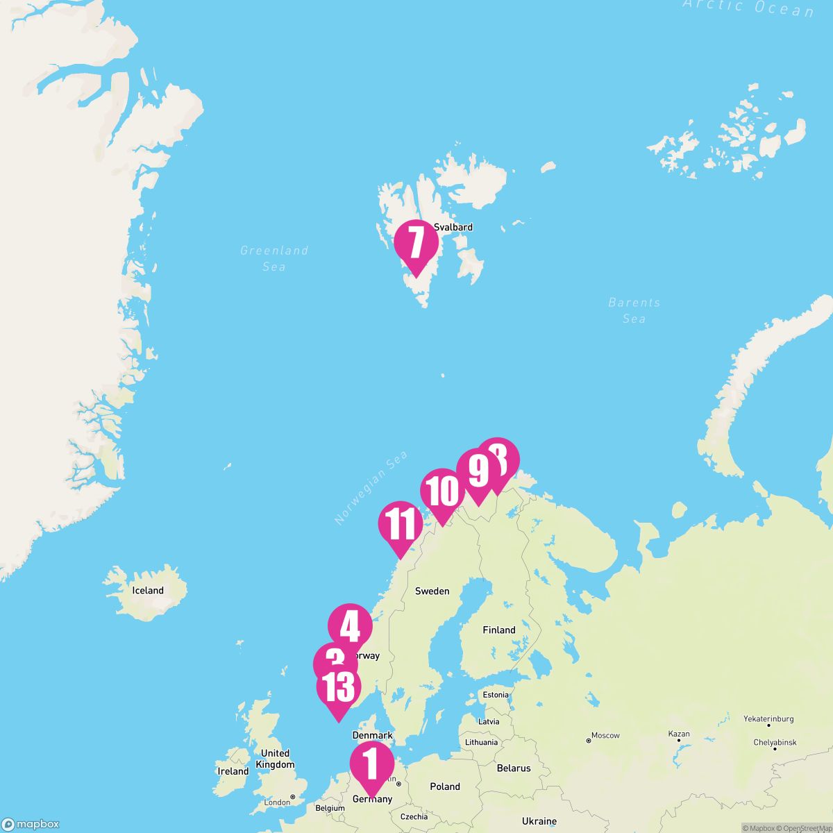 14 Night Northern Europe (Hamburg Roundtrip)