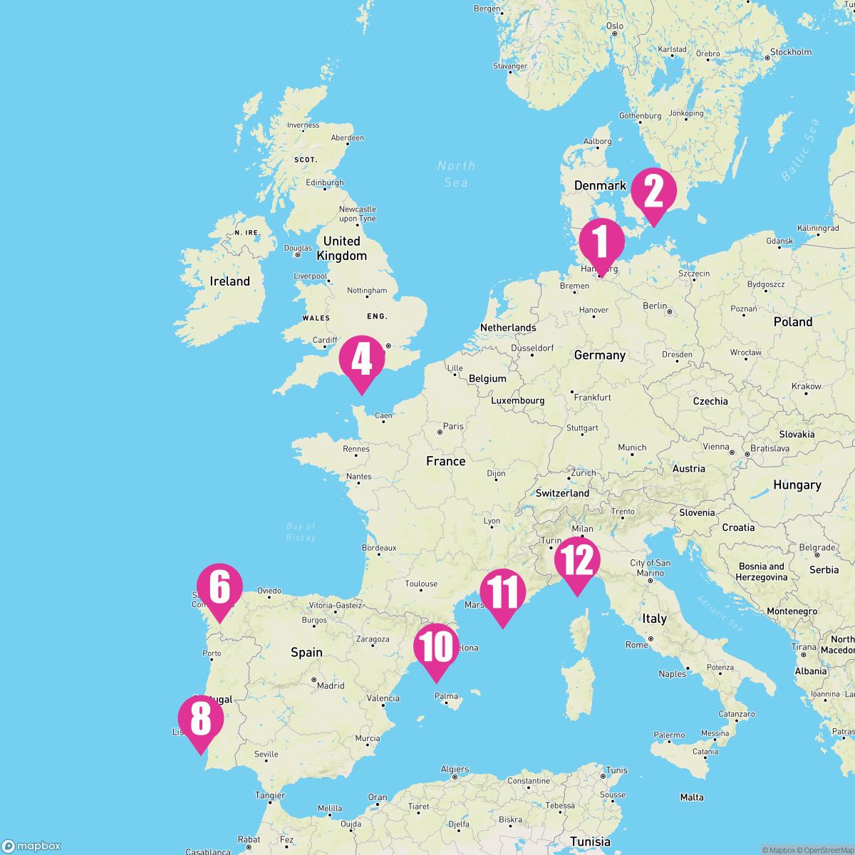 11 Night Northern Europe (Hamburg Roundtrip)