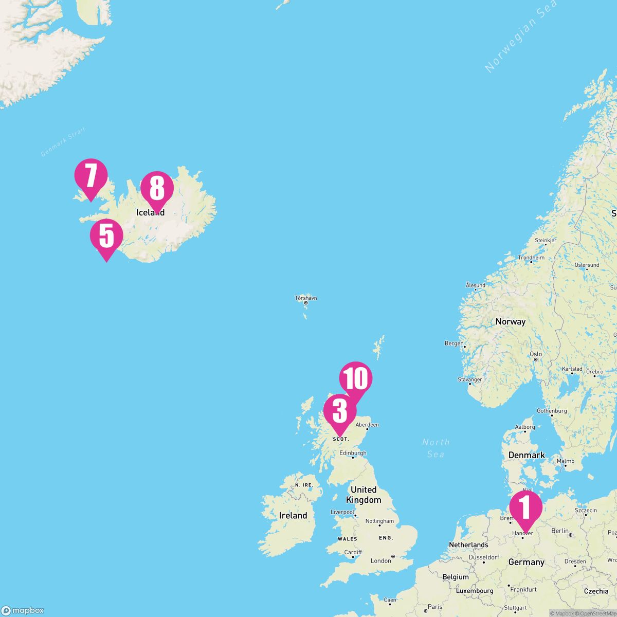 11 Night Northern Europe (Hamburg Roundtrip)