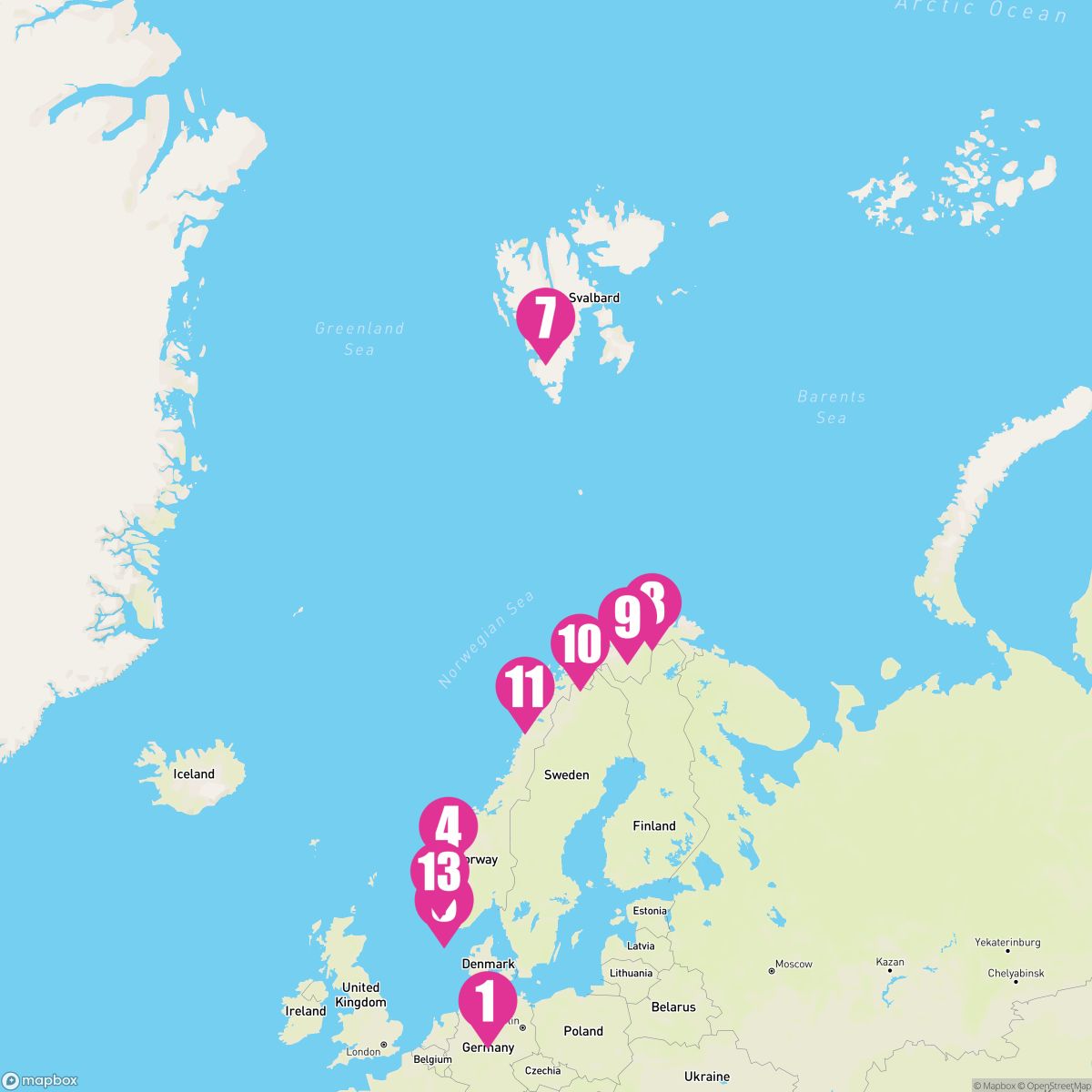 14 Night Northern Europe (Hamburg Roundtrip)