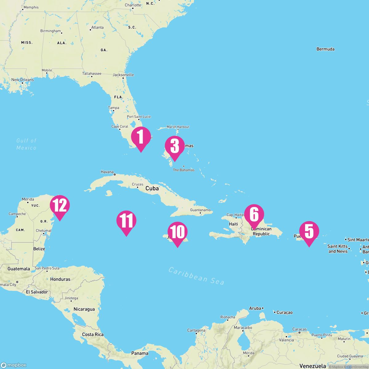 14 Night Caribbean & Bahamas (Miami Roundtrip)