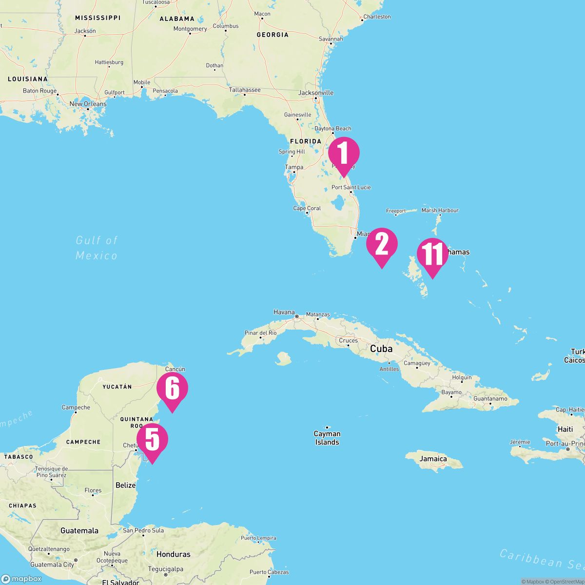 11 Night Western Caribbean & Bahamas (Port Canaveral Roundtrip)
