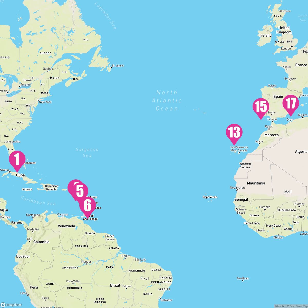 16 Night Msc Grand Voyages (Miami To Valencia)