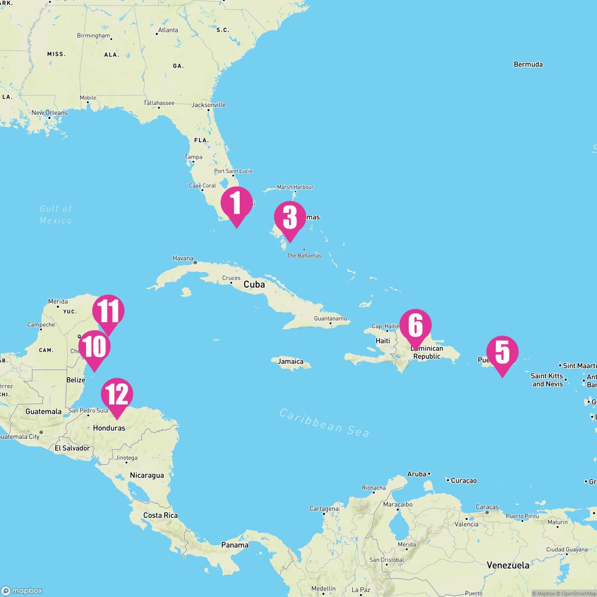 14 Night Caribbean & Bahamas (Miami Roundtrip)