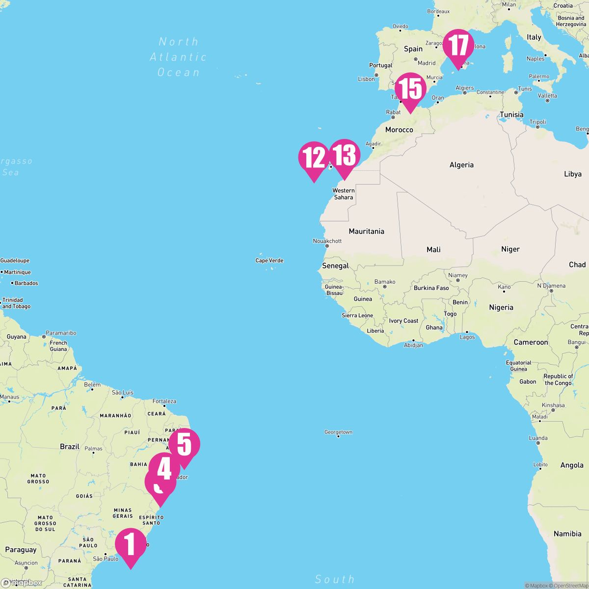 16 Night Msc Grand Voyages (Rio De Janeiro To Barcelona)