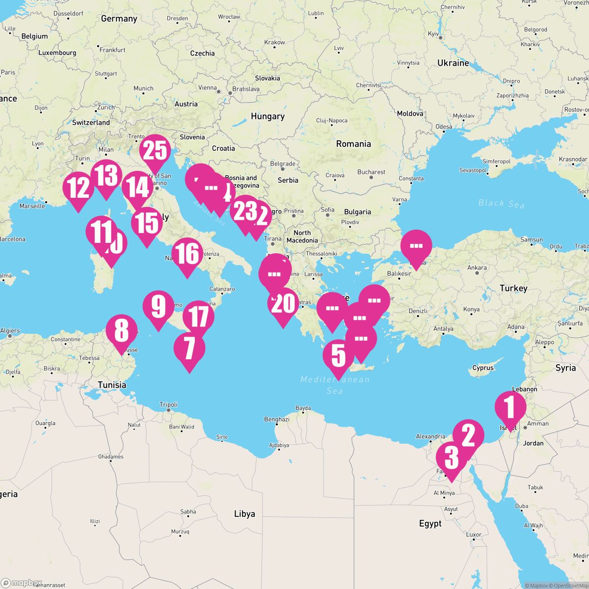 34 Night Eternal Rivieras (Jerusalem To Athens)