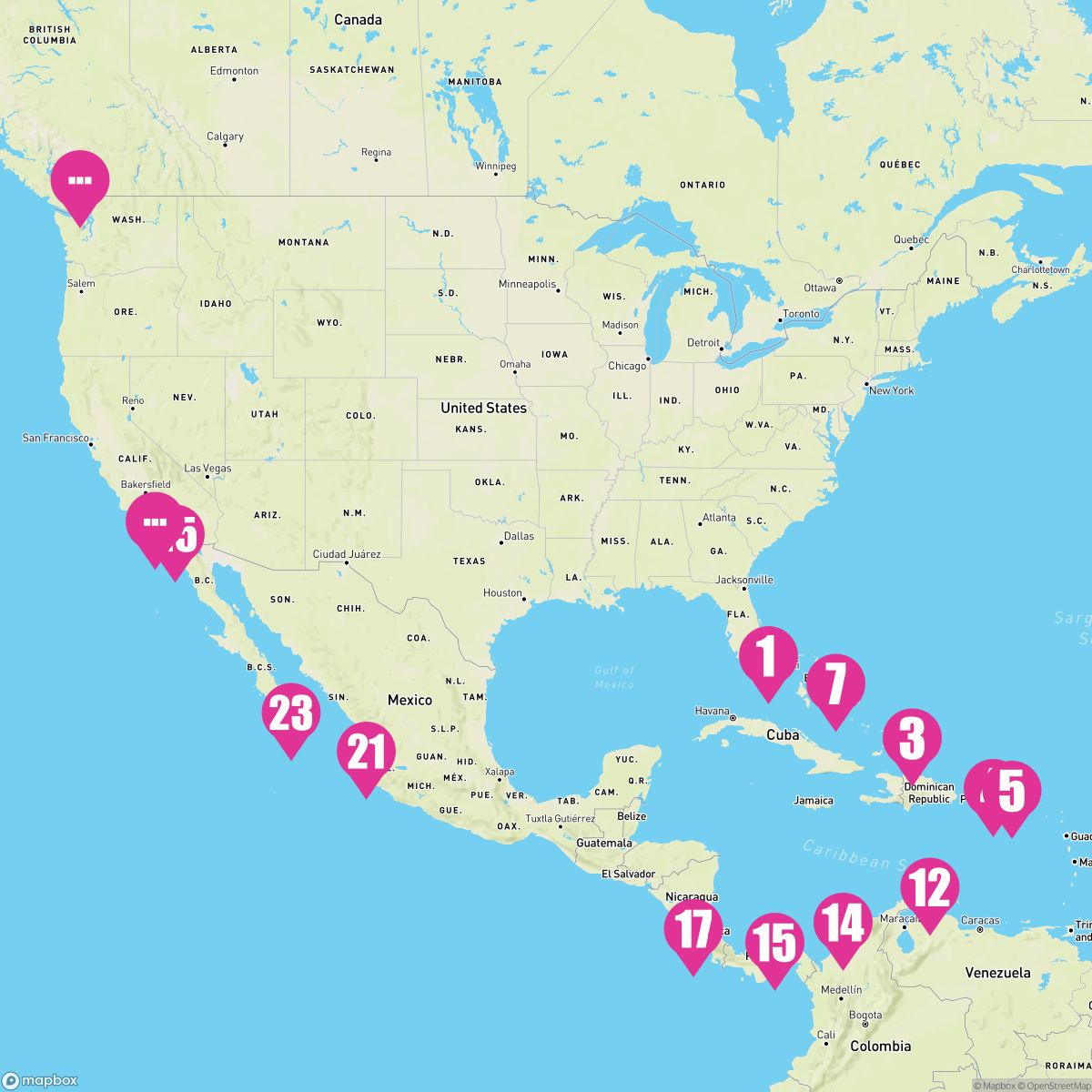 28 Night Eastern Caribbean & Panama Canal (Ft. Lauderdale To Vancouver)