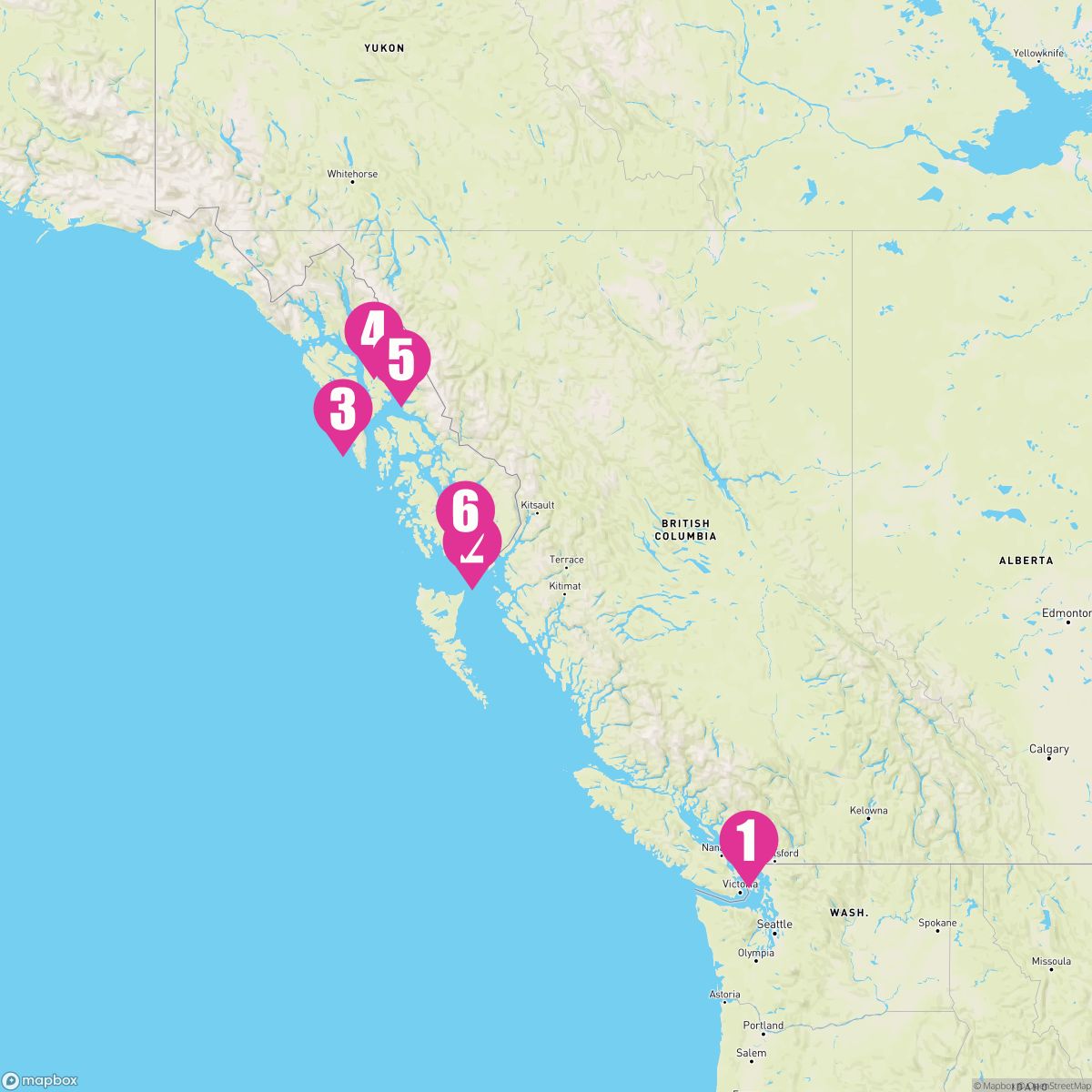 7 Night Alaskan Inside Passage (Vancouver Roundtrip)