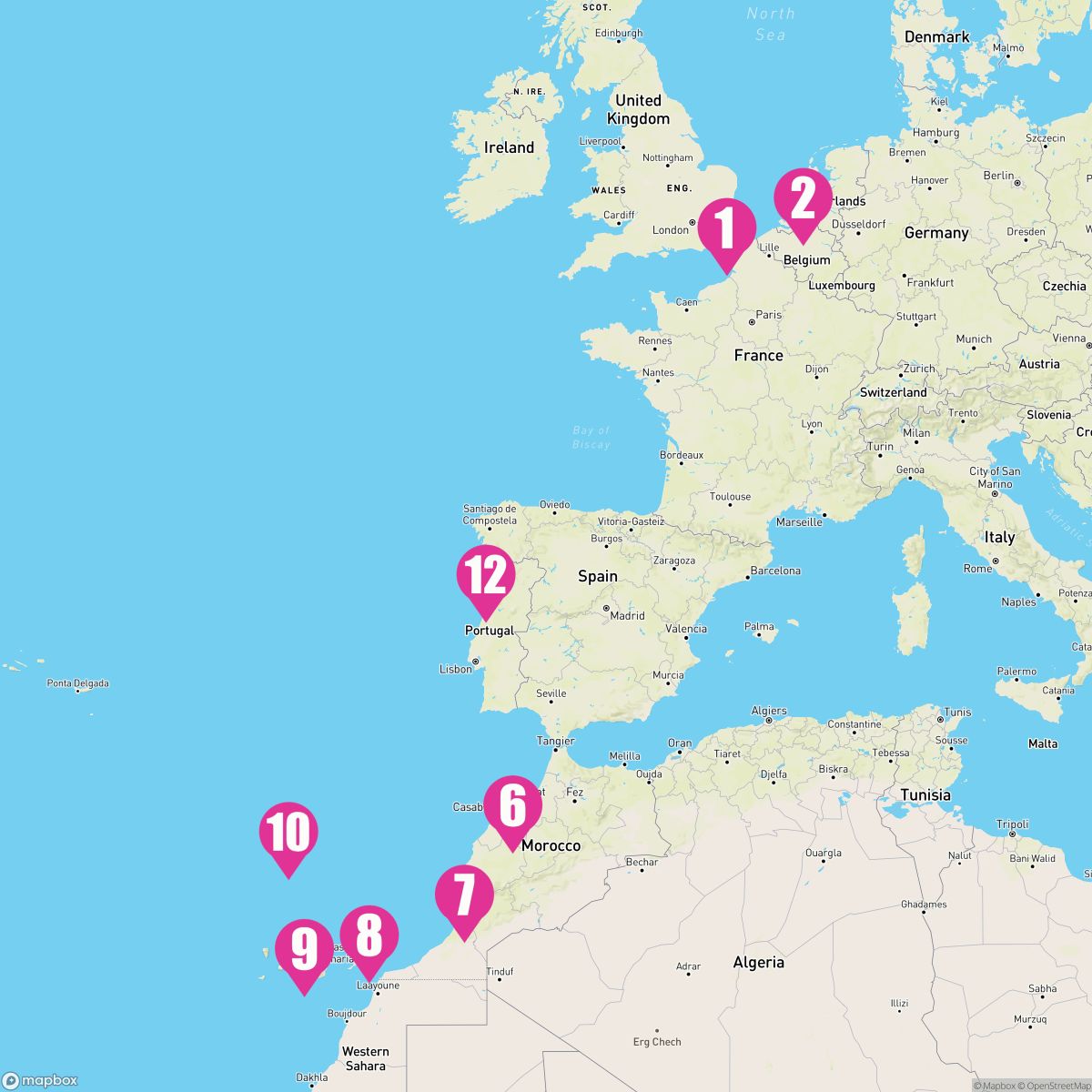 14 Night Canary Island Enchantment With Morocco & Portugal (Dover Roundtrip)