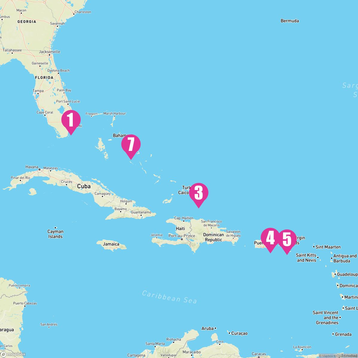7 Night Eastern Caribbean (Ft. Lauderdale Roundtrip)