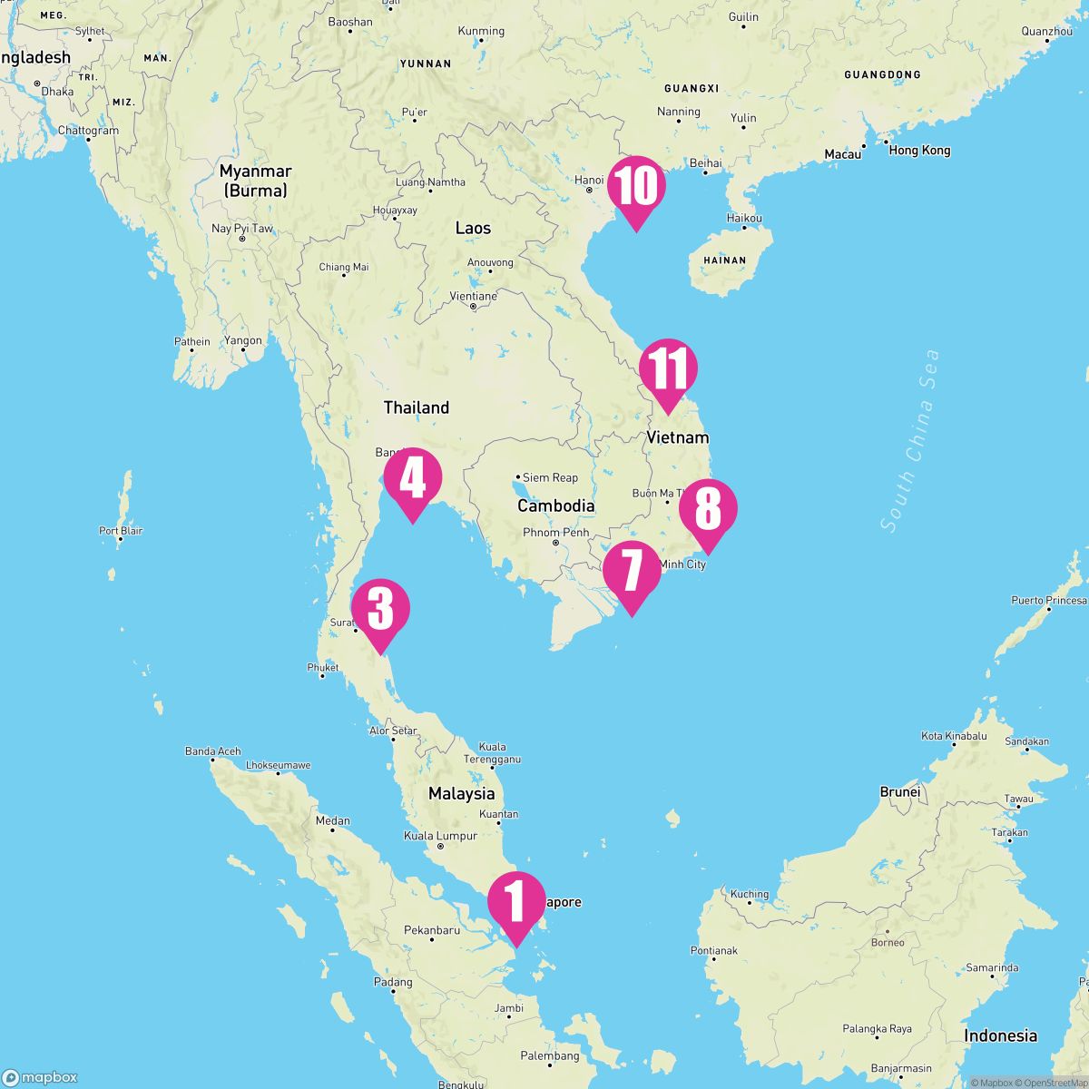 14 Night Far East Discovery Holiday (Singapore Roundtrip)