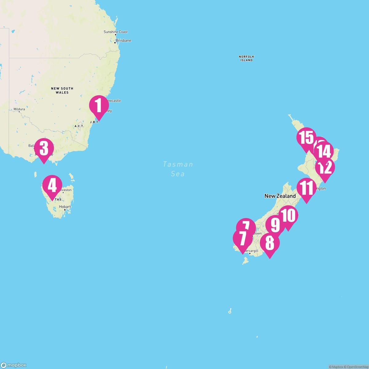 14 Night Australia & New Zealand (Sydney To Auckland)