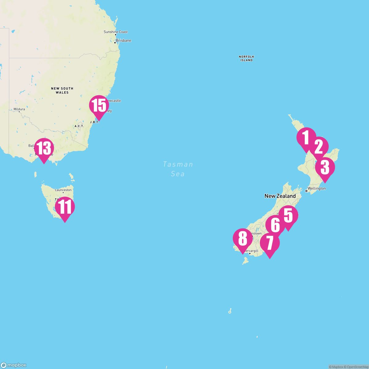 14 Night Australia & New Zealand (Auckland To Sydney)