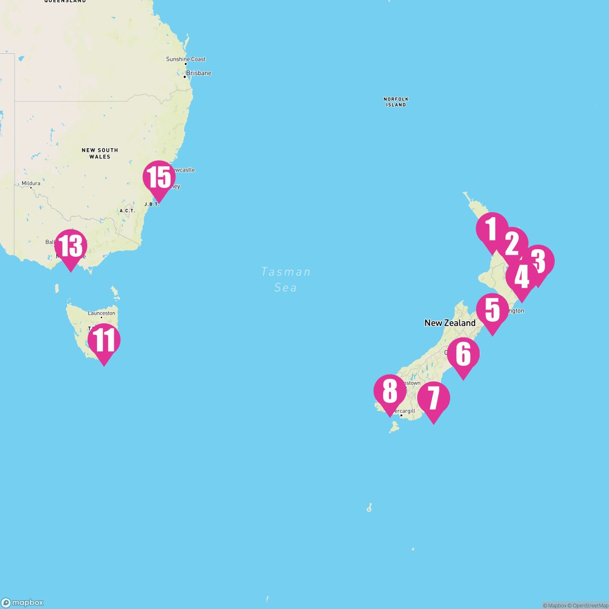 14 Night Australia & New Zealand (Auckland To Sydney)