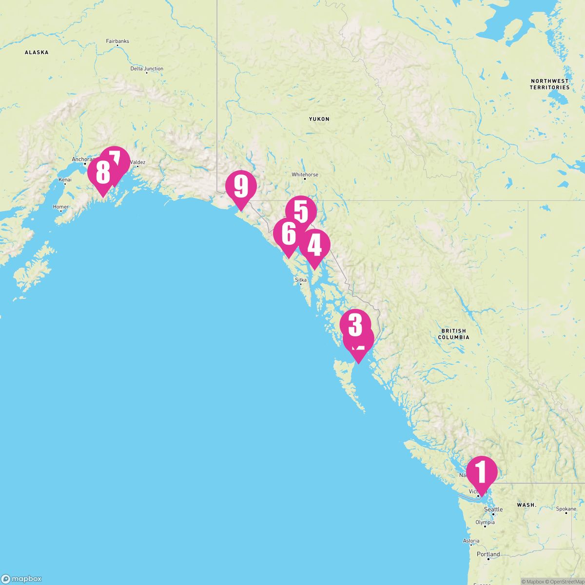 14 Night Alaska Roundtrip Collectors Voyage (Vancouver Roundtrip)