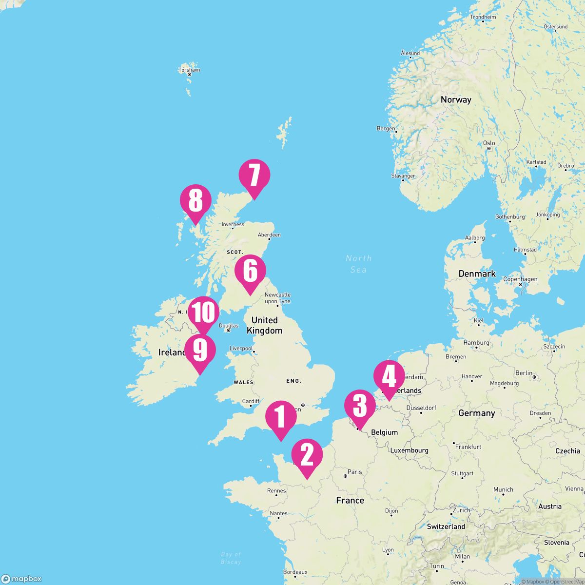 British Isles: Ireland & Scotland