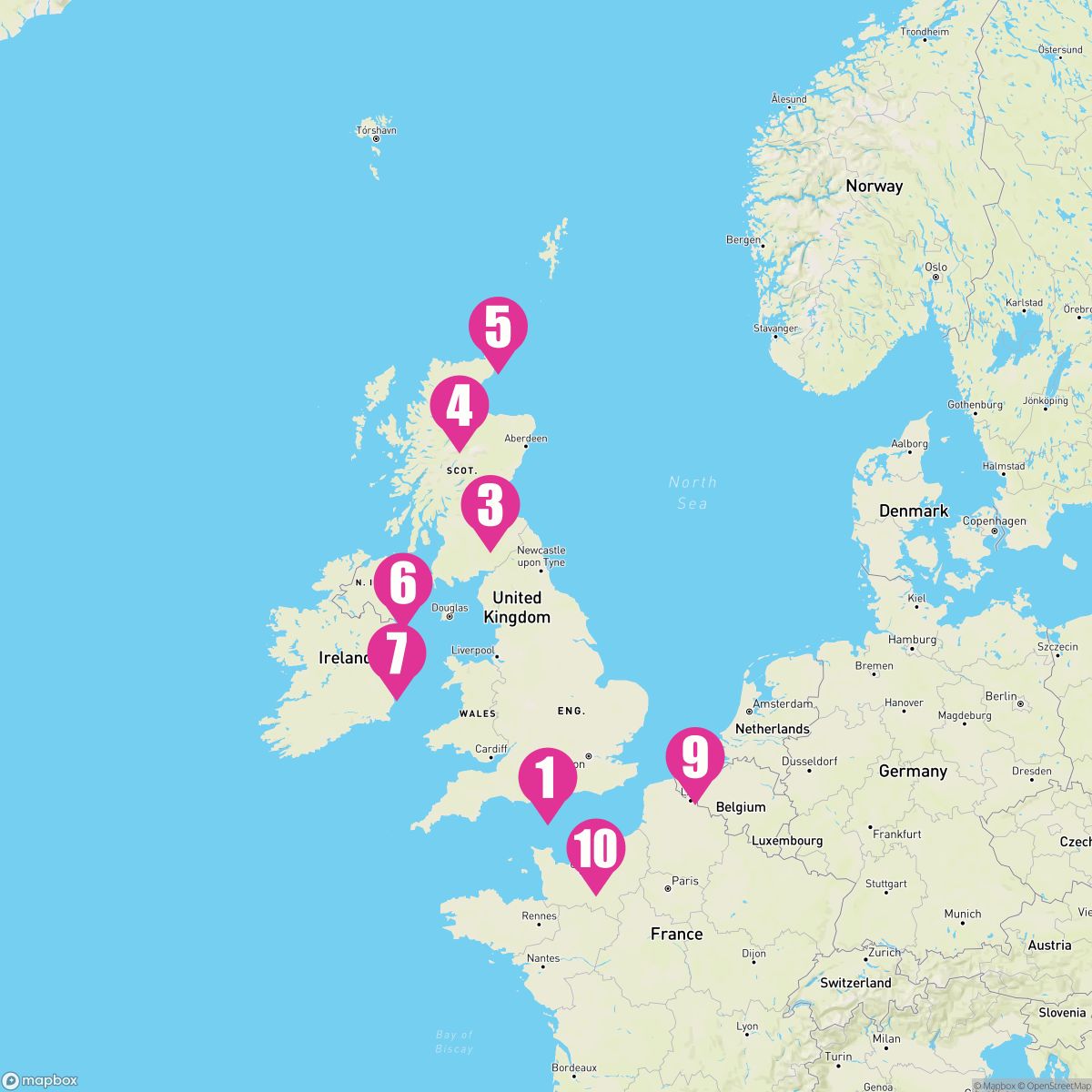 British Isles: Ireland & Scotland