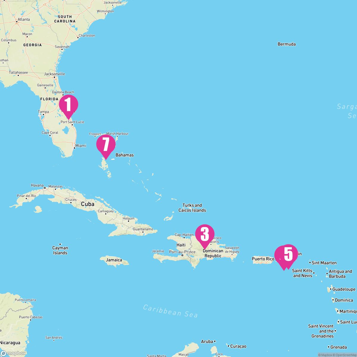 7 Night Eastern Caribbean (Port Canaveral Roundtrip)