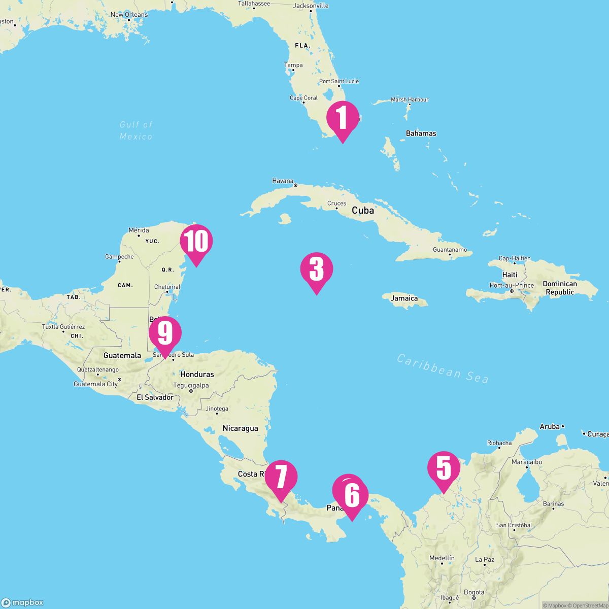 11 Night Panama Canal: Mexico Costa Rica & Belize (Miami Roundtrip)