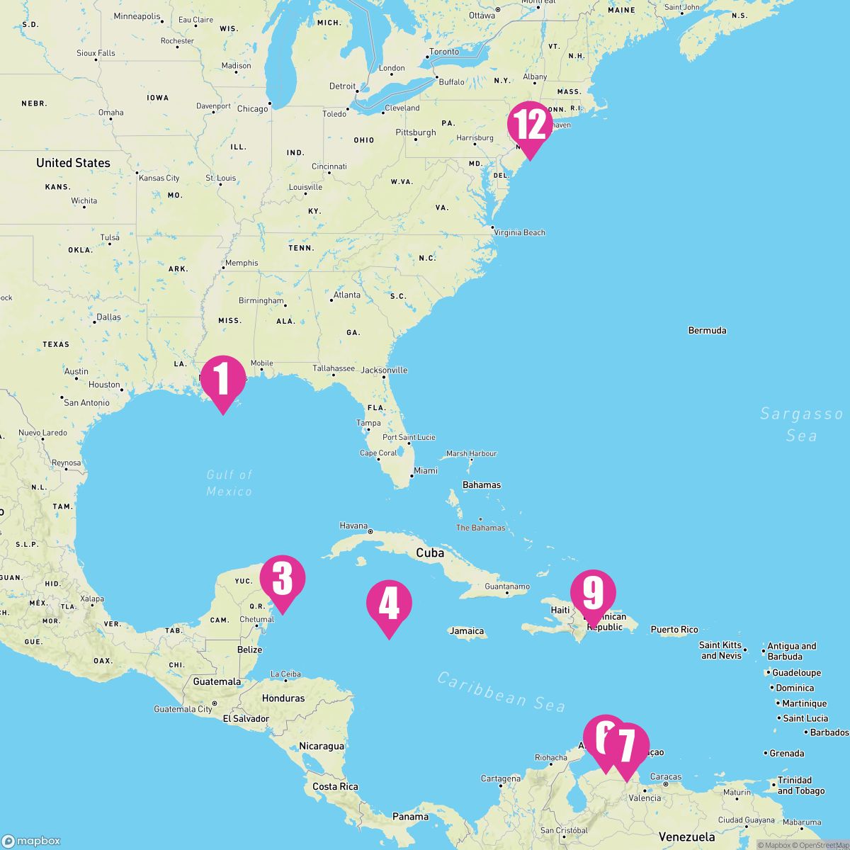 11 Night Caribbean: Curacao & Aruba (New Orleans To New York)