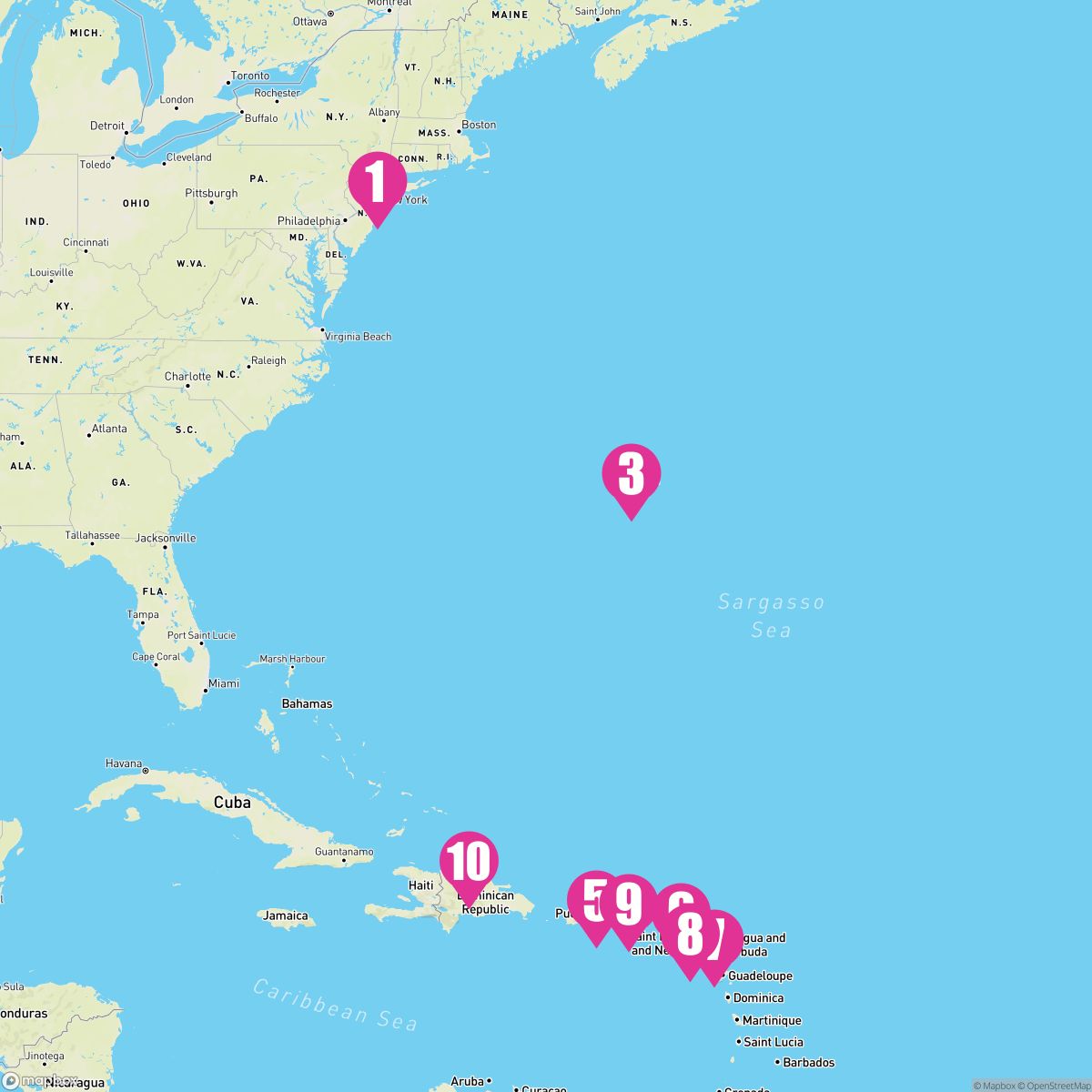 12 Night Bermuda & Turks & Caicos (New York Roundtrip)