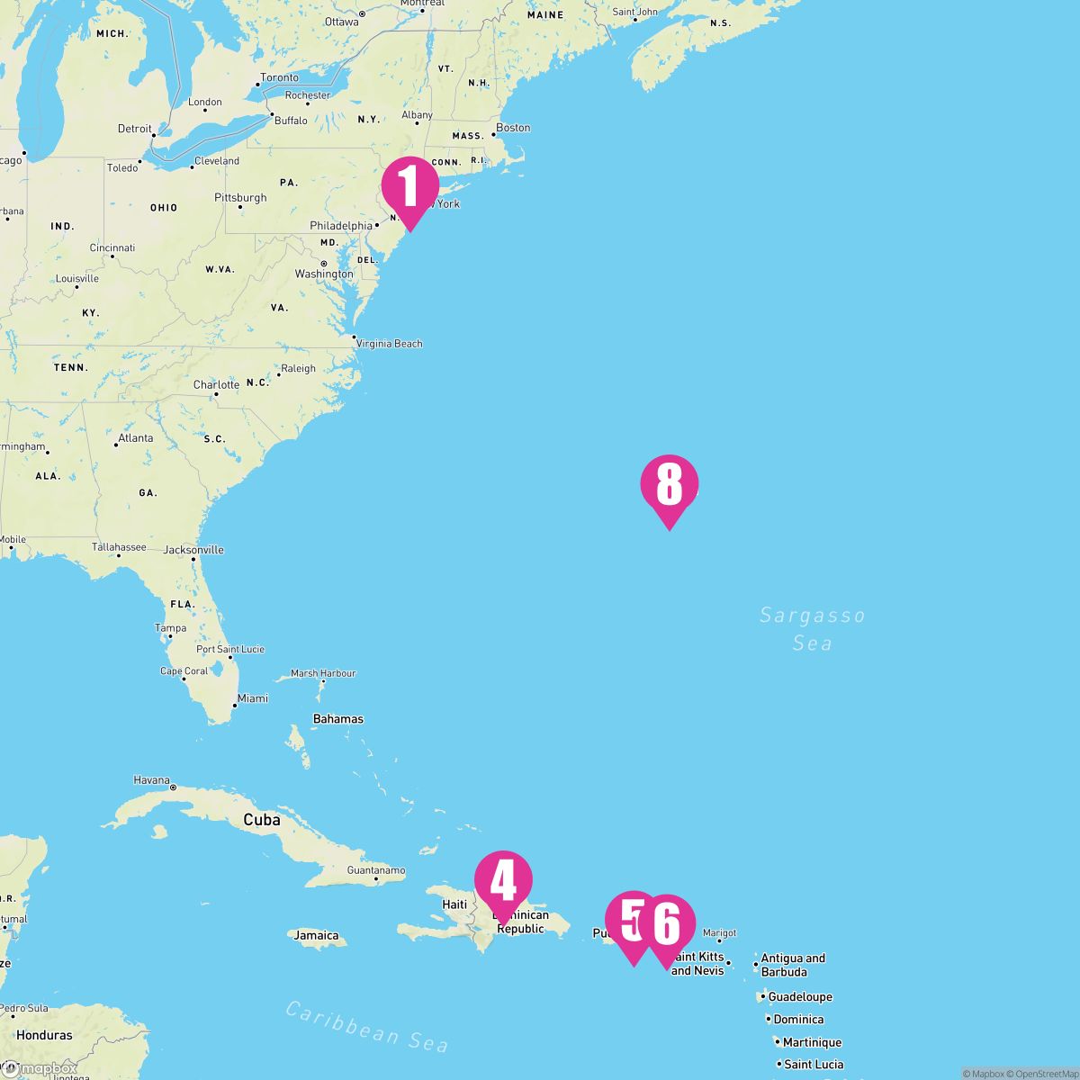 10 Night Caribbean & Bermuda (New York Roundtrip)