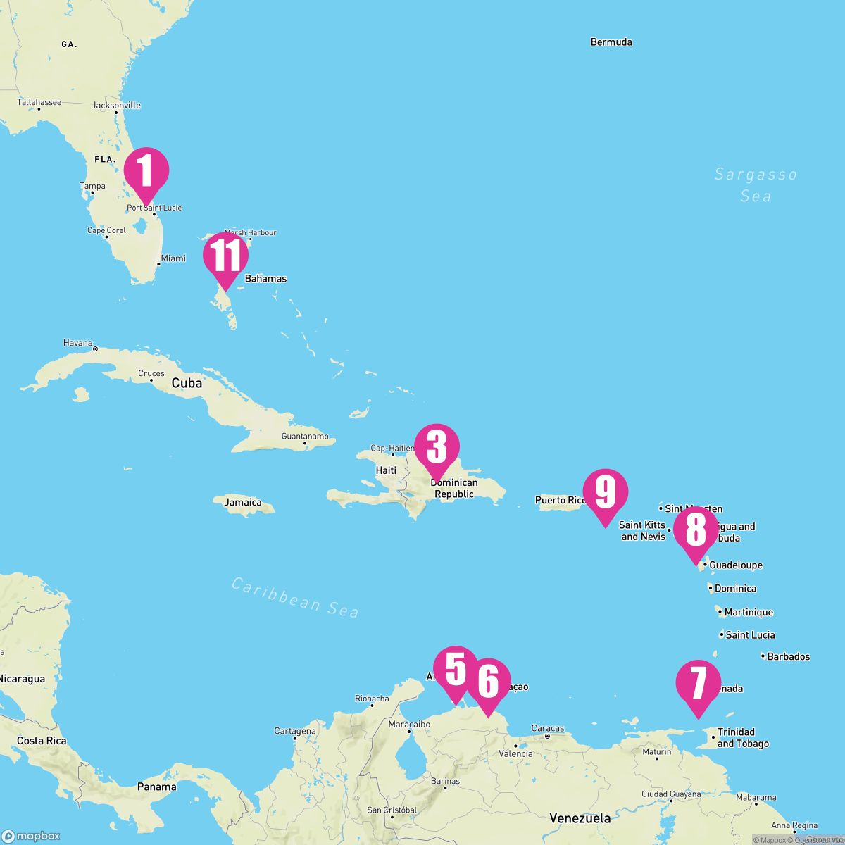 11 Night Caribbean: Curacao & Aruba (Port Canaveral Roundtrip)